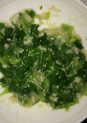Foto resep MPASI oat + bayam + evoo