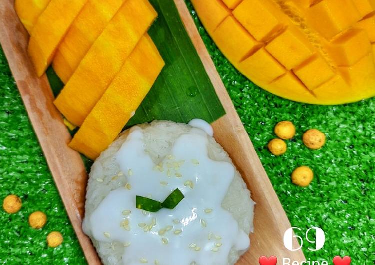 Resep Mango Sticky Rice | Langkah Mudah untuk Membuat Mango Sticky Rice Anti Gagal