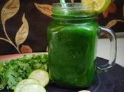 A picture of celery smoothie
