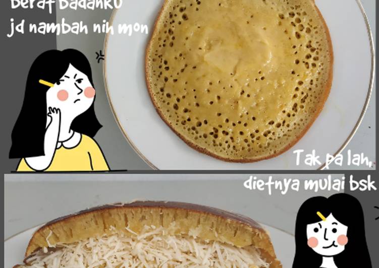 Martabak manis bersarang anti gagal