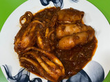 Pulpitos blancos encebollados