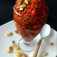Gajar ka halwa A picture of Gajar ka halwa.