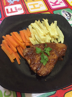 Foto resep Steak Tuna Saus BBQ