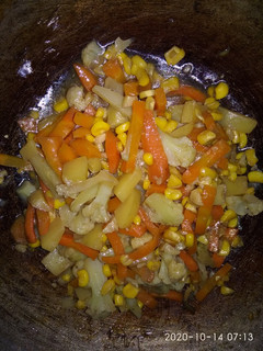 Foto resep Tumis sayur pelangi