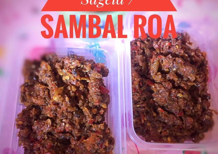 Sambal Sagela / Sambal Roa