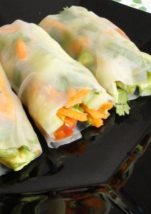 A picture of Fresh Spring Rolls.