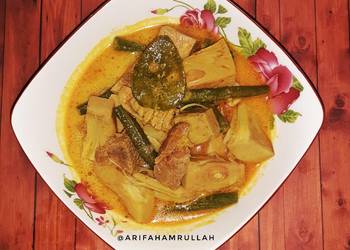 Resep Baru Gulai Nangka Daging Ala Warteg