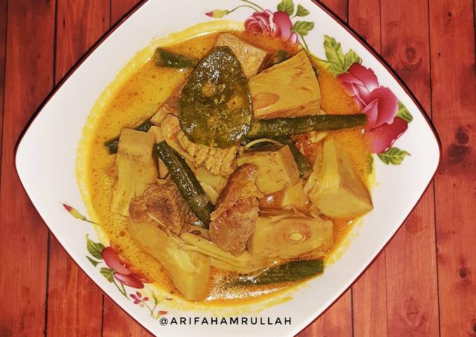 Anti Ribet, Memasak Gulai Nangka Daging Kekinian