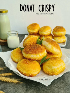 Foto resep Donat Crispy Tanpa Ulen