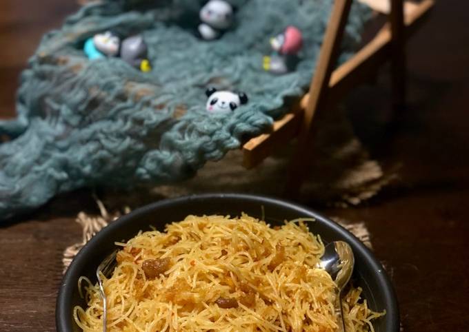 Resipi Bihun Goreng Udang Kering 12 Sudu Kecil Viral Oleh Dapur Yusfarisyia Cookpad