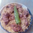 مكرونة بالدجاج