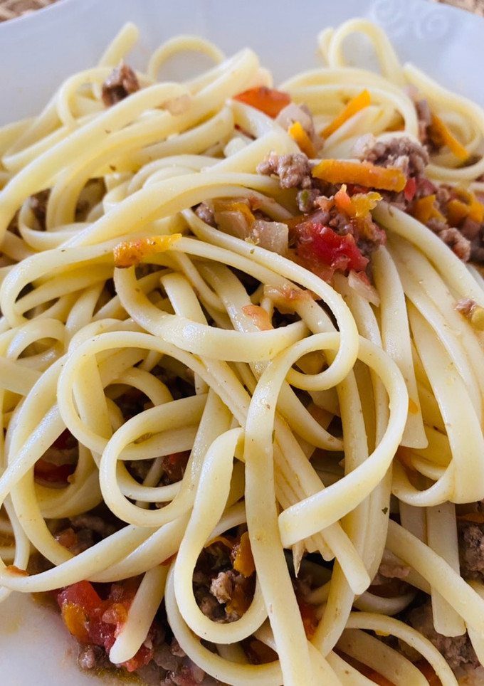 Una foto de Spaggetti Casero de Mamá
