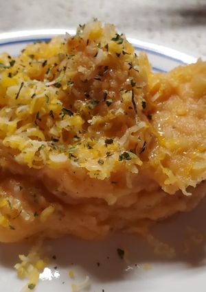 A picture of My Salsa Mashed Potatoes.