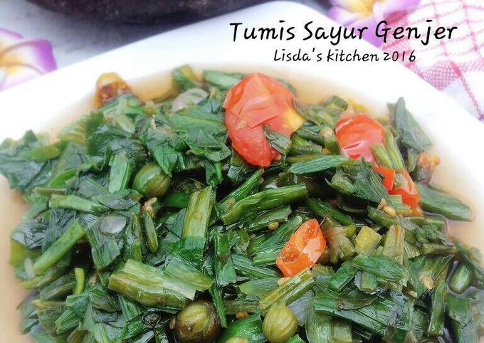 Resep Tumis Sayur Genjer Oleh Lisda Trijianto Cookpad