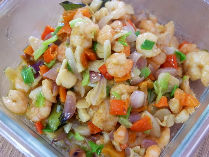 Cara Mudah Membuat Resep ✨55 Udang sambal bawang viral yang Lezat Sekali Anti Ribet, Lezat Sekali