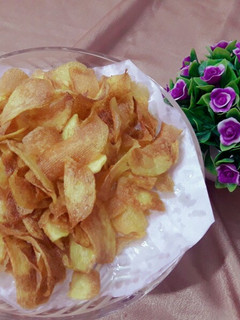 عکسی از دستور چیپس خانگی☺