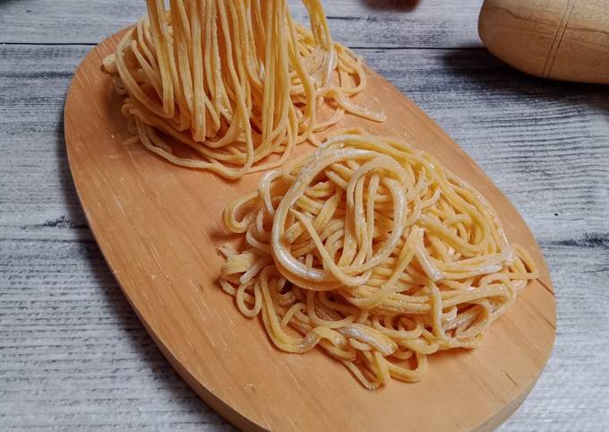 Resep: Mie Wortel HomeMade (Lentur dan Kenyal) Bunda Pasti Bisa