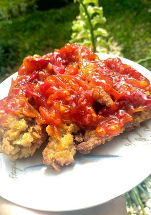 Foto resep Ayam crispy saus asam manis simpel