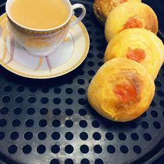 Custard buns A picture of Custard buns.