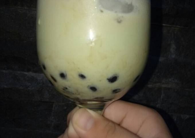 Cara Membuat Green tea latte Irit Untuk Jualan