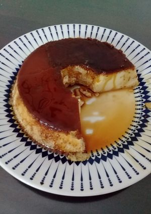 Una foto de Flan de huevos