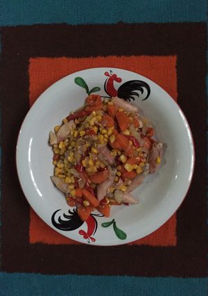 Foto resep Cah cumi asin