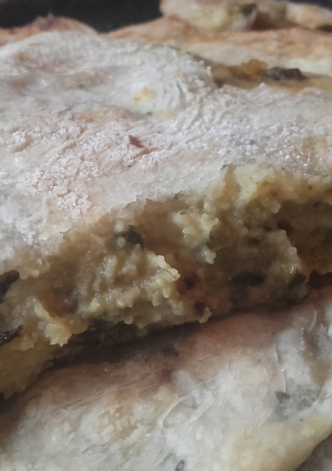 Una foto de Tarta de verduras vegana y económica♡