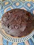 🍰Torta vegana de chocolate relleno con dulce de frutillas 🍓