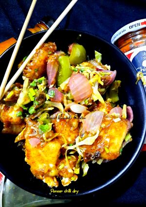 પનીર ચીલી ડ્રાય (Paneer Chilly Dry Recipe in Gujarati) રેસીપી મુખ્ય ફોટો