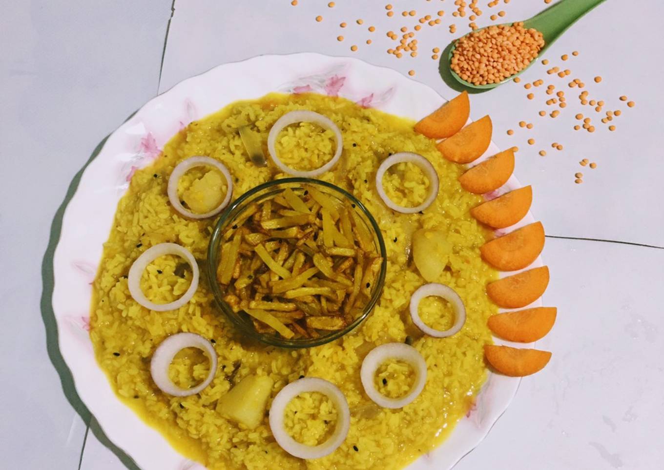 Masoor Dal Khichdi