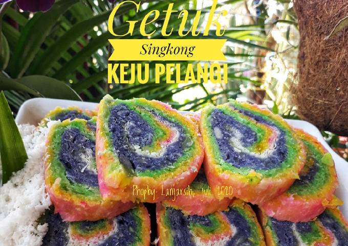 Getuk Singkong Keju Pelangi