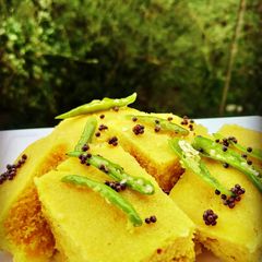 Dhokla A picture of Dhokla.