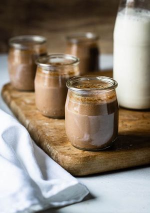 Une photo de Crèmes chocolat tonka