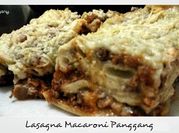 Gambar lasagna macaroni