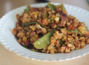 Foto resep Sambel kentang - tempe santen wah