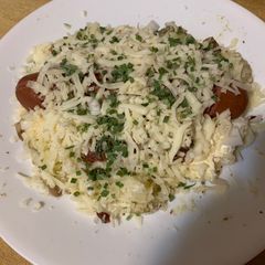 A picture of Loaded Baked Potato Dogs.