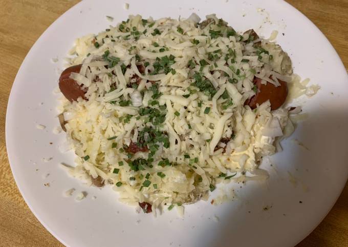 Loaded Baked Potato Dogs