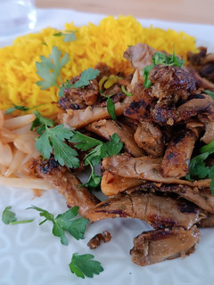 Foto principal de Shawarma vegetariano de setas