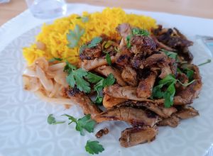 Foto principal de Shawarma vegetariano de setas