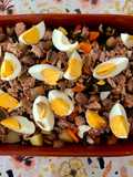 Salada Russa com Atum e Azeitonas