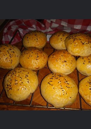 Una foto de Pan de hamburguesas #lotería