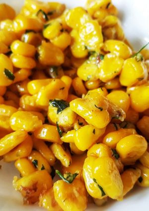 A picture of Cheese Chilli Sweet Corn.