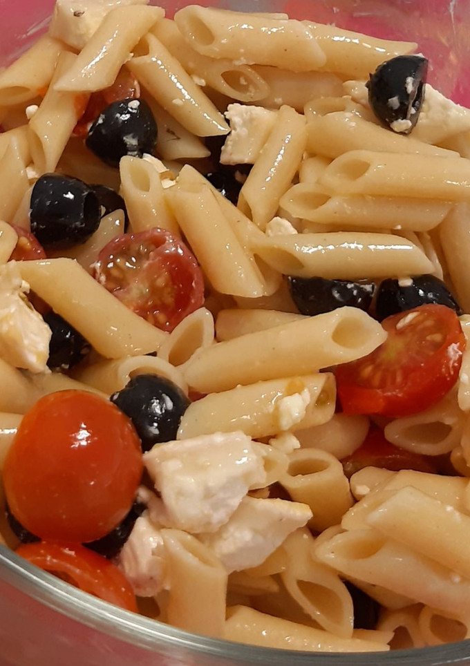 Una foto de 🍅Ensalada de pasta🥗