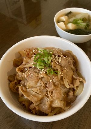 Foto resep BUTA DON JAPANESE PORK BELLY bowl