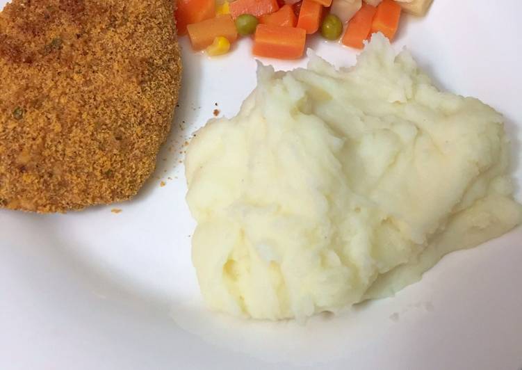 Pork chops with homemade shake &amp; bake