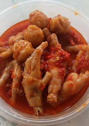 Foto resep Pedesan ceker+bakso