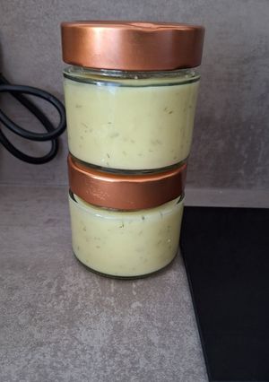 Une photo de Purée bébé concombre aneth