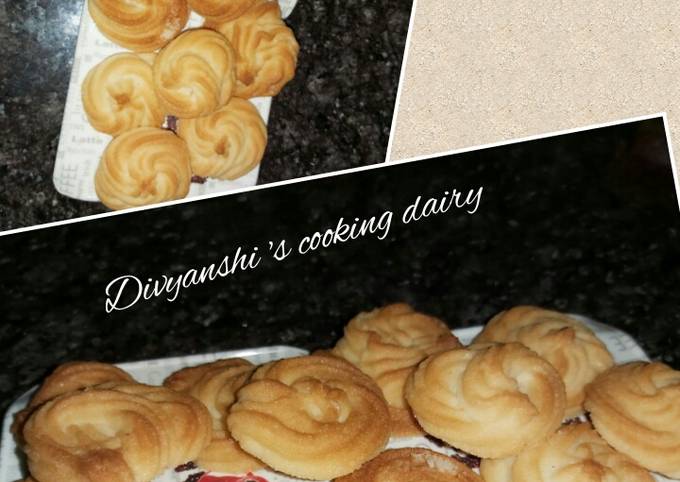 Easiest Way to Make Jamie Oliver Melting Moment Cookies or homemade butter cookies