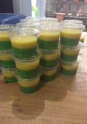 Foto resep 6. Puding lumut mentega ala tintin rayner