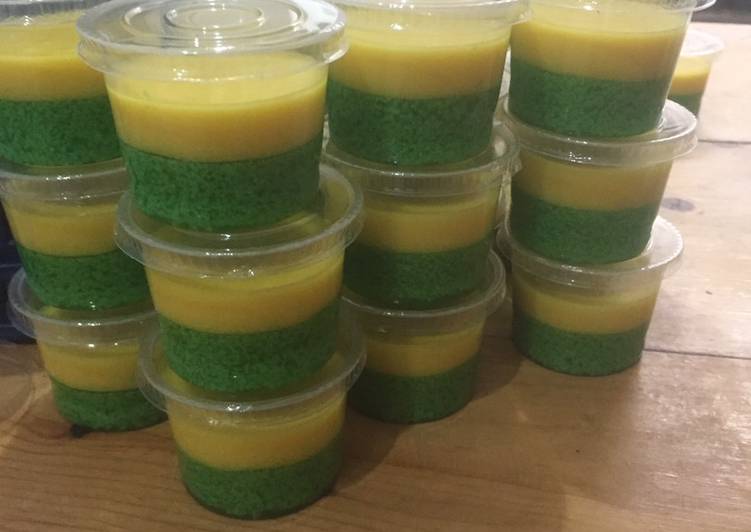 Resep 6. Puding lumut mentega ala tintin rayner | Langkah Membuat 6. Puding lumut mentega ala tintin rayner Yang Enak Banget